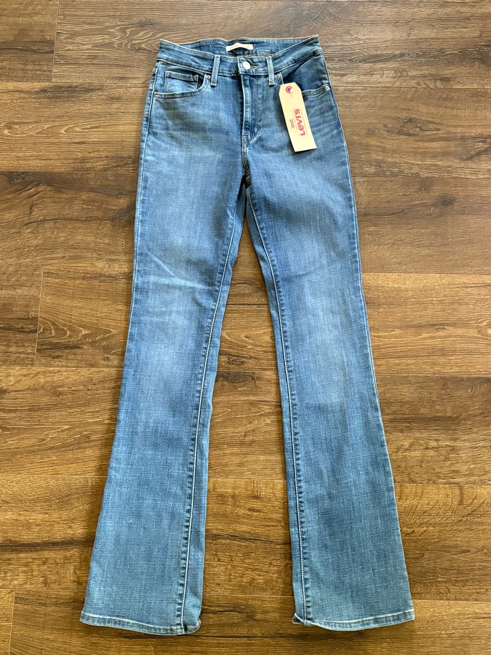 Levi's Women's Medium Blue High Rise Bootcut Jeans
